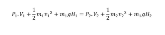 Persamaan Bernoulli