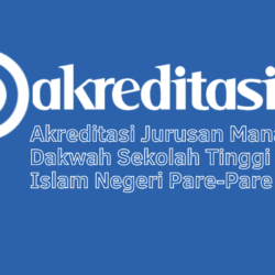 Akreditasi Jurusan Manajemen Dakwah Sekolah Tinggi Agama Islam Negeri Pare-Pare