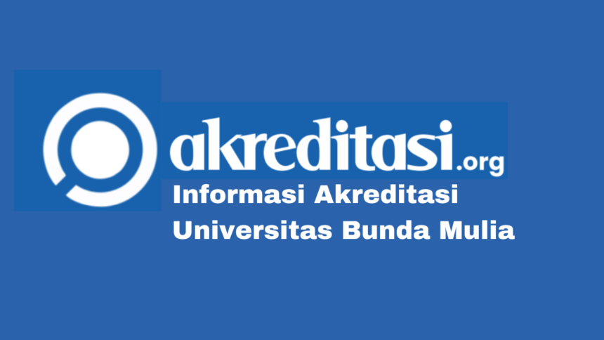 Universitas Bunda Mulia Akreditasi