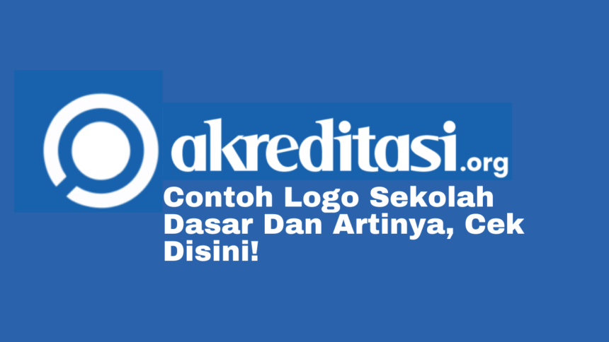 Contoh Logo Sekolah Dasar