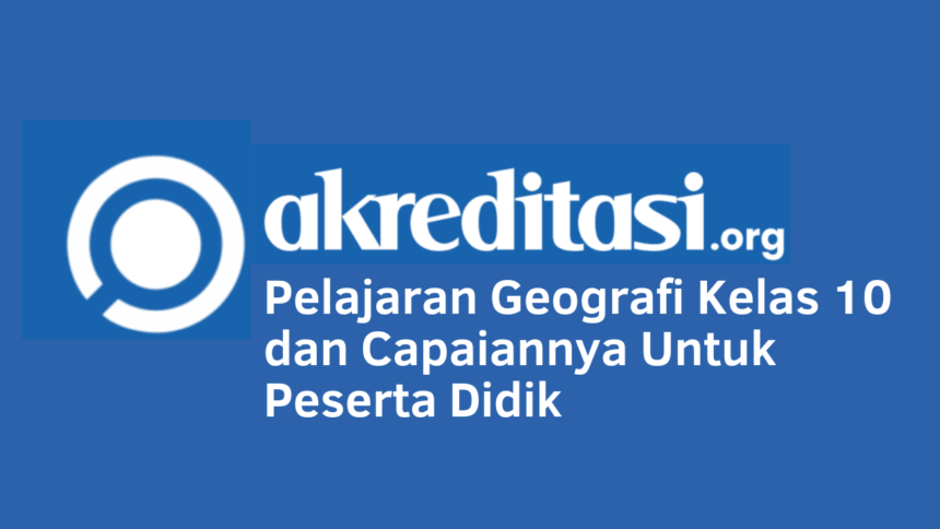 Pelajaran Geografi