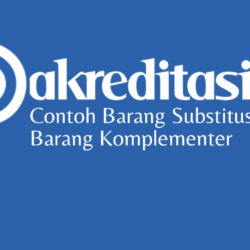 Contoh Barang Substitusi