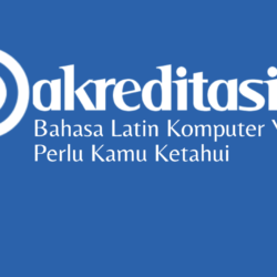 Bahasa Latin Komputer