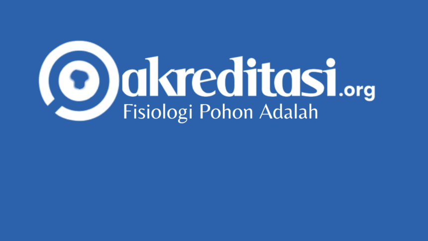 Fisiologi Pohon