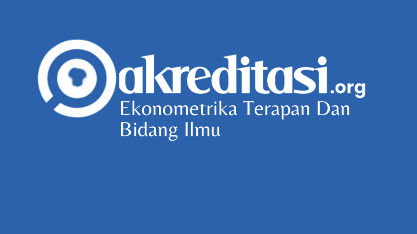 Ekonometrika Terapan